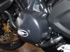 Kryt motoru, levý, TRIUMPH DAYTONA 675 / STREET TRIPLE, černý